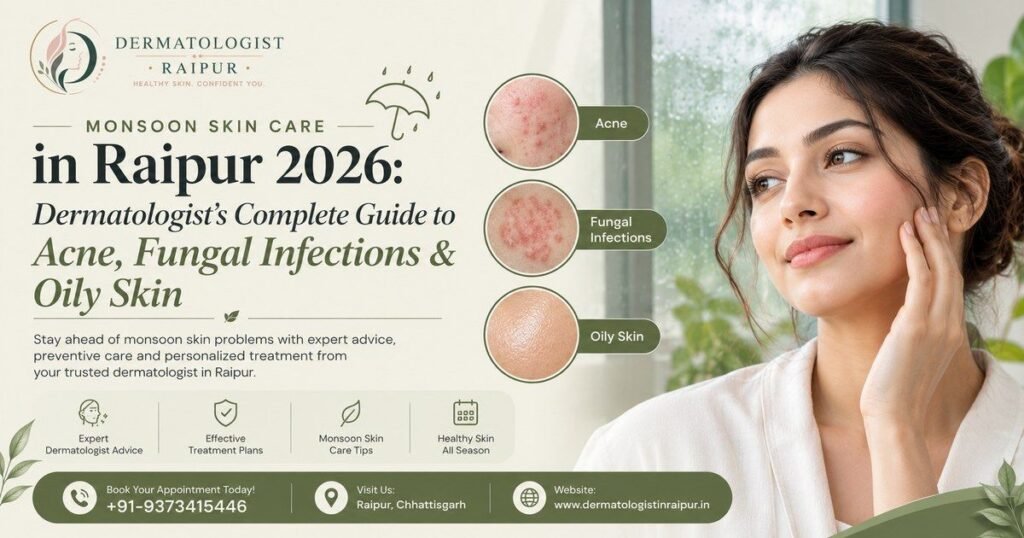 Monsoon Skin Care in Raipur 2026